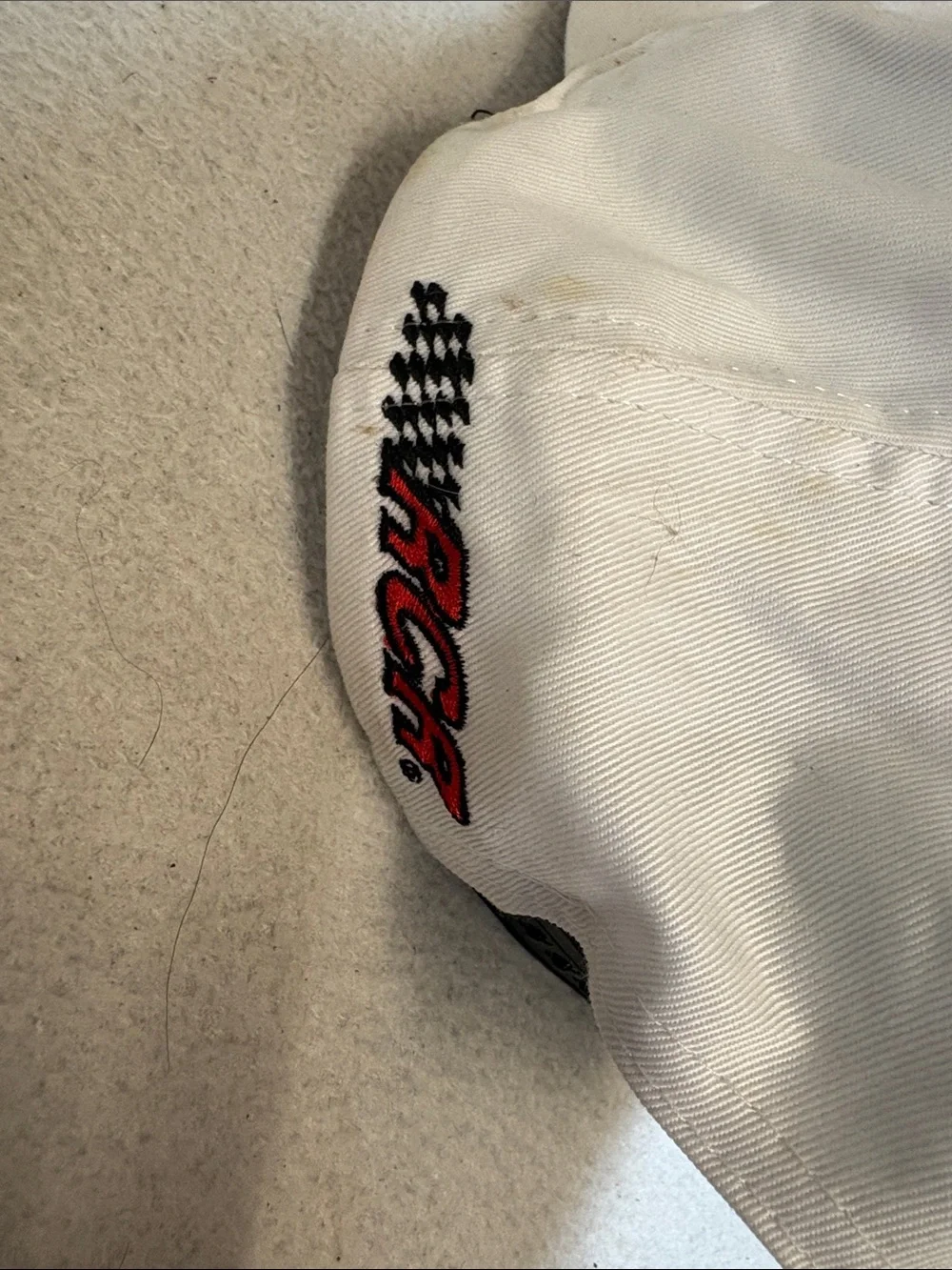 Dale Earnhardt Nascar White Black Red Number 3 Racing Cap